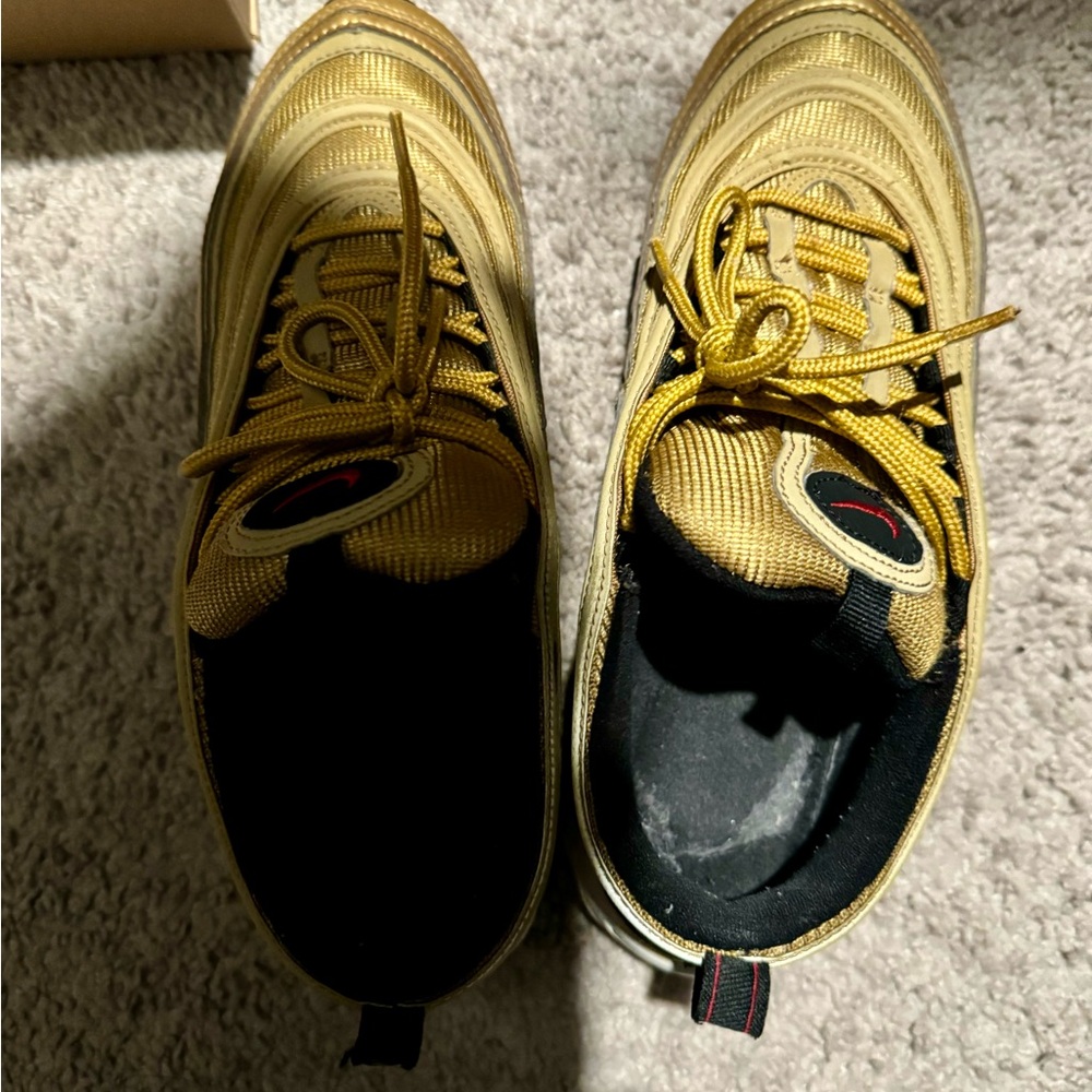 2 Pair for $40 Nike Air Max Bundle Air Max 97 Gold Air Max 98 Grey